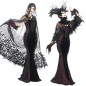 Elegantes Schwarz-Rotes Kleid Elegantes Schwarz-Rotes Kleid