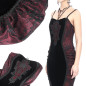 Vestido Elegante Rojo y Negro Vestido Elegante Rojo y Negro