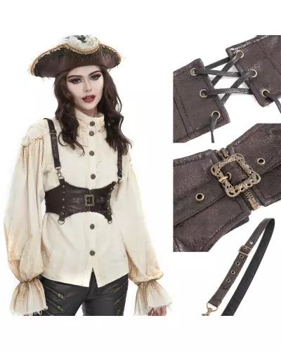 Brown Harness from Devil Fashion Brand at €53.90