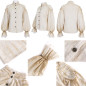 Camisa Beige con Botones