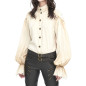 Beige Shirt with Buttons Beige Shirt with Buttons