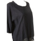 Asymmetric T-Shirt with Mesh Asymmetric T-Shirt with Mesh