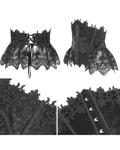 Corsé Abaixo do Peito com Renda