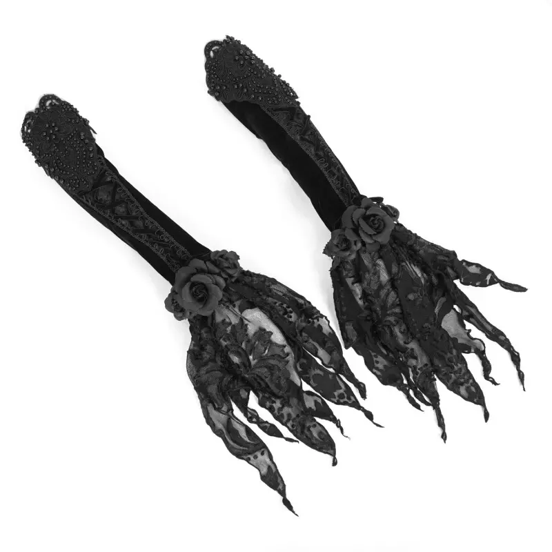 Elegant Long Gloves from Devil Fashion Brand at €57.50