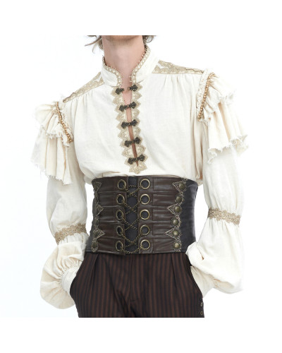 Brown Girdle for Men