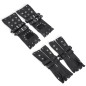 Mitones Negros con Hebillas para Hombre Mitones Negros con Hebillas para Hombre