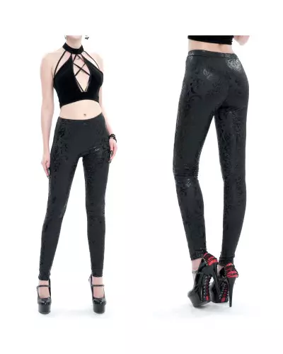 Leggings with Filigree from Devil Fashion Brand at €30.00