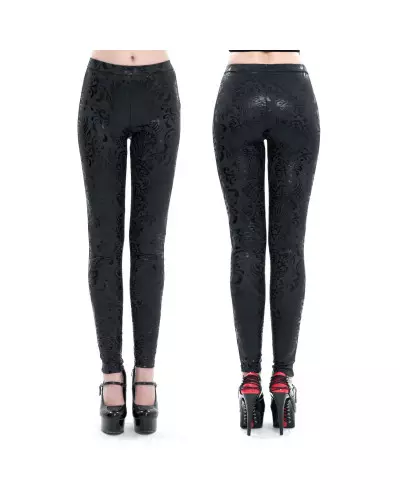 Leggings with Filigree from Devil Fashion Brand at €30.00