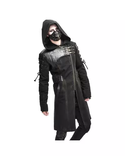 Asymmetric Jacket with Hood for Men from Devil Fashion Brand at €122.00