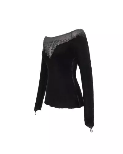 T-Shirt Made of Velvet and Tulle from Devil Fashion Brand at €35.00