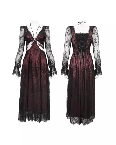 Robe Élégante Rouge de la Marque Devil Fashion à 97,00 €