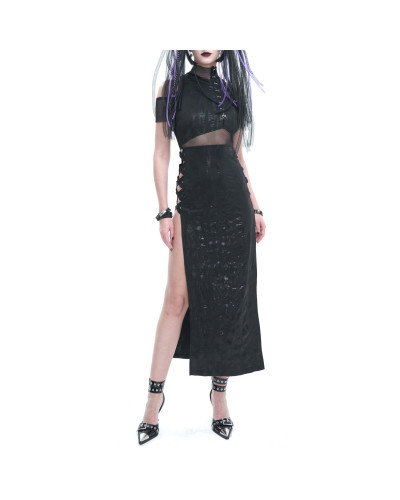 Vestido Gótico con Tul