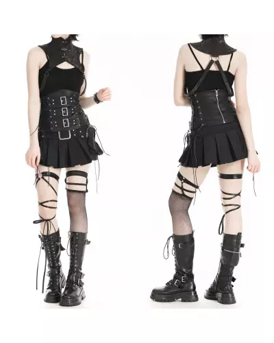 Corset with Buckles from Dark in Love Brand at €57.90