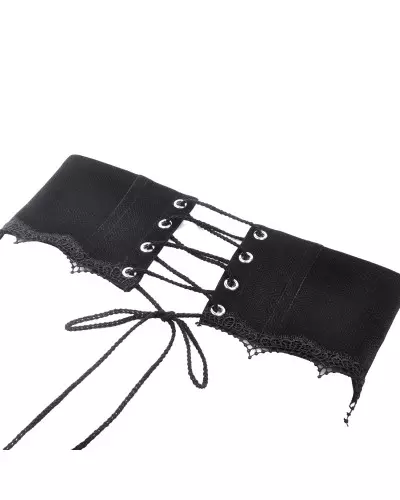 Ceinture Corset avec Guipure de la Marque Dark in Love à 39,90 €