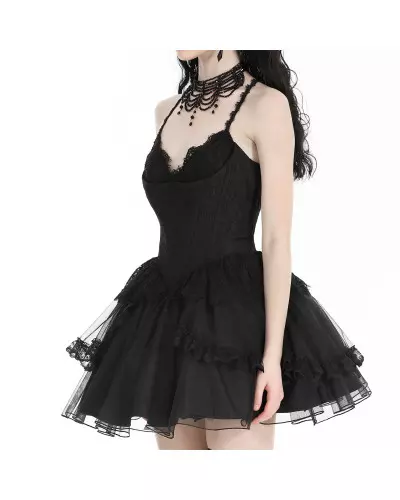 Brokat-Minikleid der Dark in Love-Marke für 65,90 €