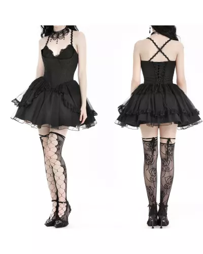 Brokat-Minikleid der Dark in Love-Marke für 65,90 €