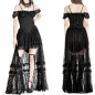 Asymmetrisches Spitzenkleid