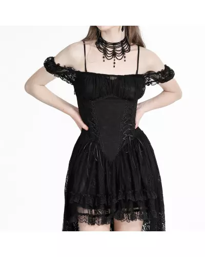 Robe en Dentelle Asymétrique de la Marque Dark in Love à 69,90 €