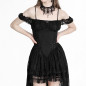 Asymmetrisches Spitzenkleid