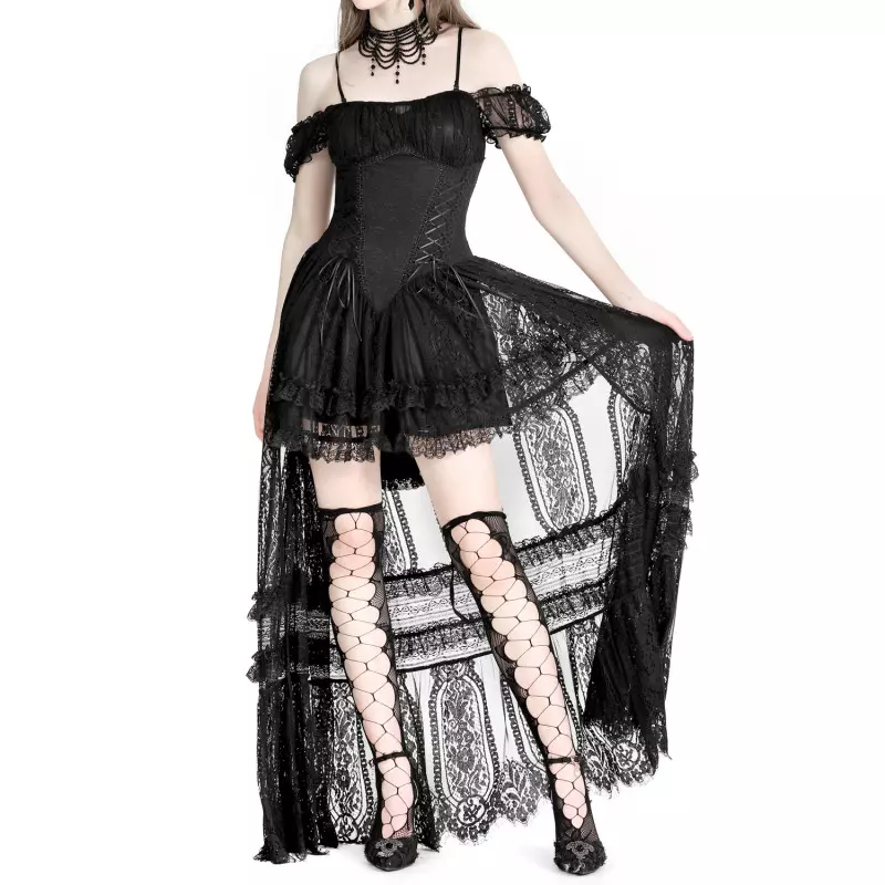 Asymmetrisches Spitzenkleid der Dark in Love-Marke für 69,90 €