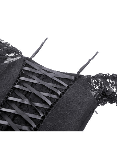 Robe en Dentelle Asymétrique