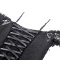 Asymmetrisches Spitzenkleid
