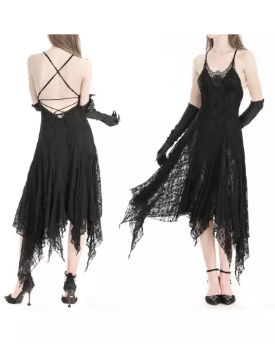 Midi-Kleid aus Spitze der Dark in Love-Marke für 55,90 €