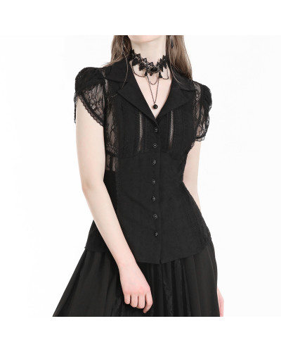Camisa con Encaje