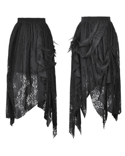 Jupe Midi en Dentelle