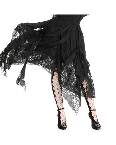 Midi Lace Skirt