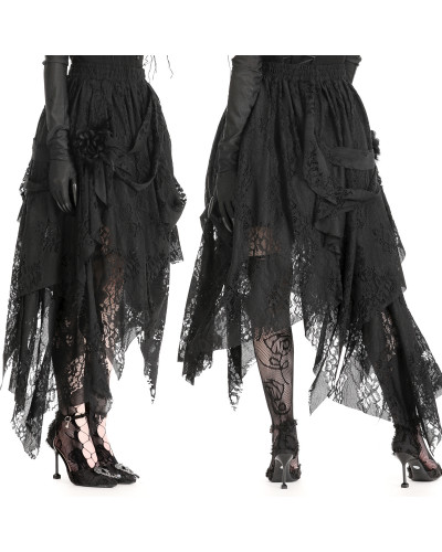 Jupe Midi en Dentelle
