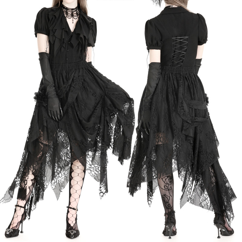 Midi Lace Skirt