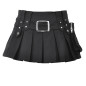 Pleated Skirt Pocket Pleated Skirt Pocket