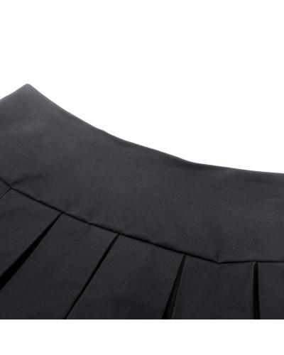 Pleated Skirt Pocket