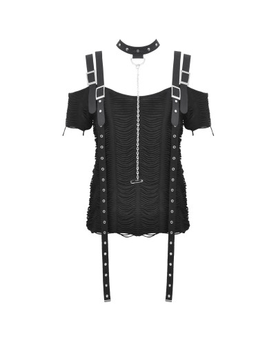 Open Shoulder T-Shirt