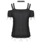 Open Shoulder T-Shirt Open Shoulder T-Shirt