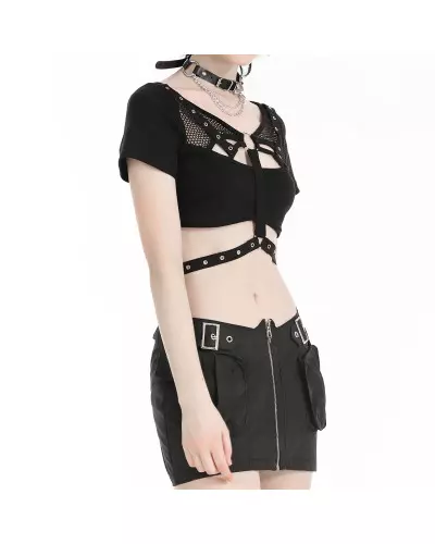 Top à Manches Courtes de la Marque Dark in Love à 35,00 €