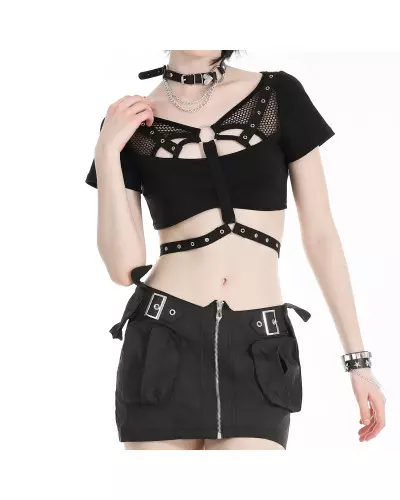 Top à Manches Courtes de la Marque Dark in Love à 35,00 €