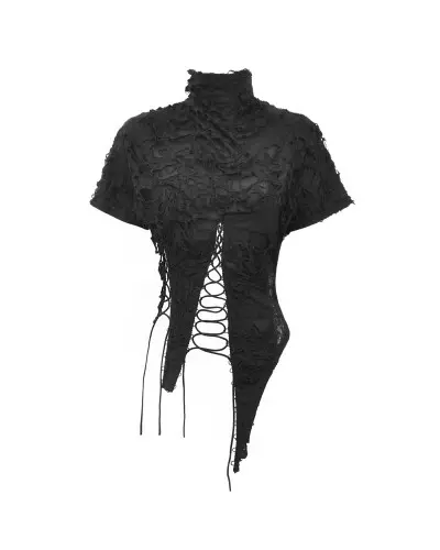 lace-up top from Dark in Love Brand at €37.00