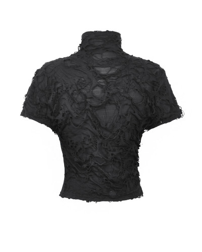 T-Shirt mit Schnürungen