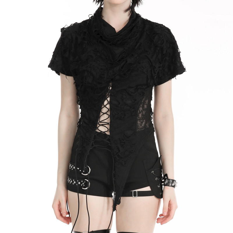 lace-up top