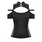 T-Shirt Épaules Ouvertes T-Shirt Épaules Ouvertes