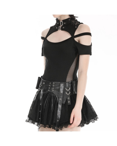 Open Shoulder T-shirt