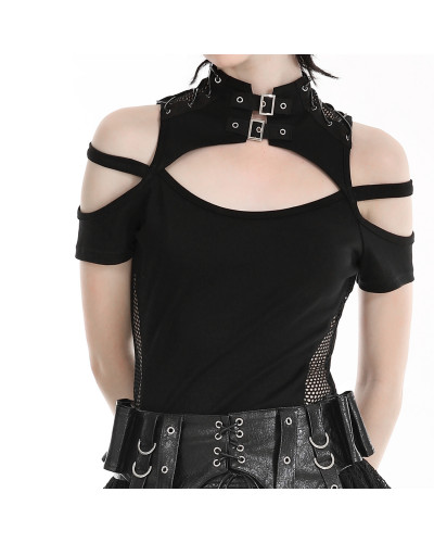Open Shoulder T-shirt