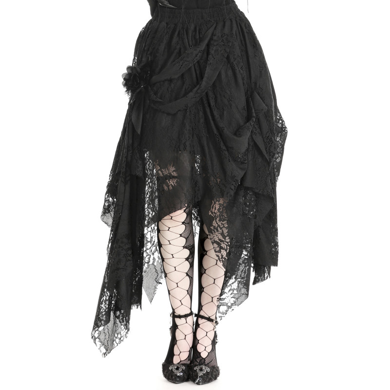 Midi Lace Skirt