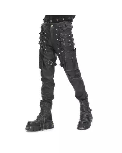 Black Trousers with Pockets for Men from Devil Fashion Brand at €134.00