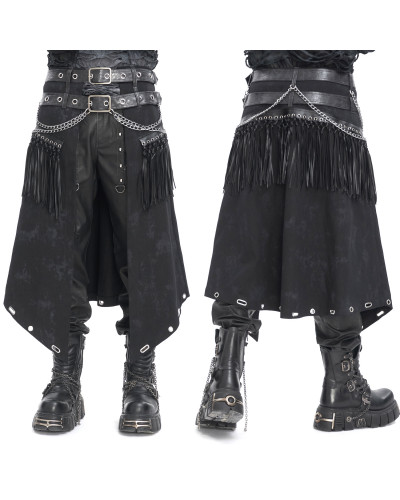 Double Belt with Skirt for Men