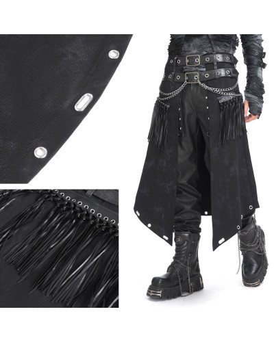 Double Belt with Skirt for Men