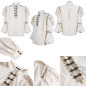 Beige Bluse für Herren Beige Bluse für Herren