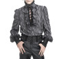 Blouse Gris avec Croisés pour Homme Blouse Gris avec Croisés pour Homme